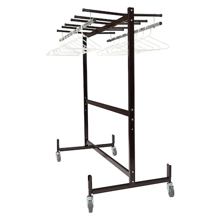 National Public Seating Table/Chair Storage Truck With Checkerette Bars 42-8-60